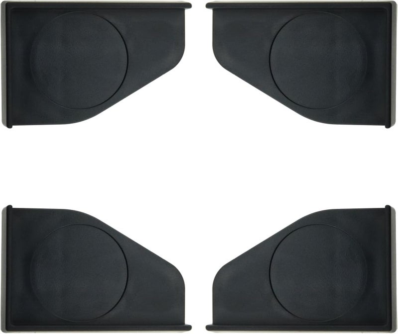 heyous 4PCS Black Plastic Fish Tank Corner Protector Aquarium Glass Angle Cover for Home - Image 4